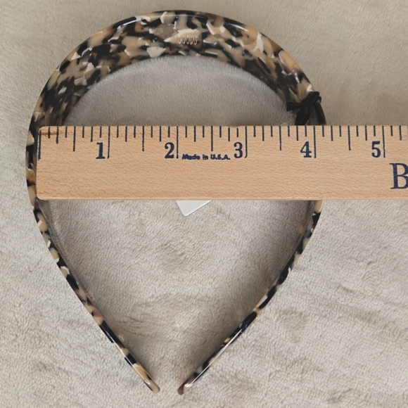 MACHETE Abalone Wide Headband & Comb Set Handcrafted‎ Italian Acetate Gift Ready - Picture 9 of 12